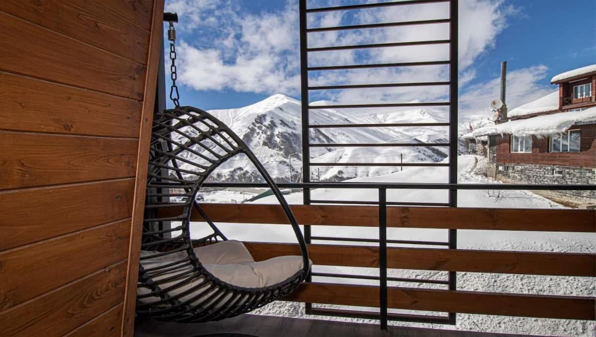 Stylish Studio Apartment With Balcony Gudauri Kültér fotó