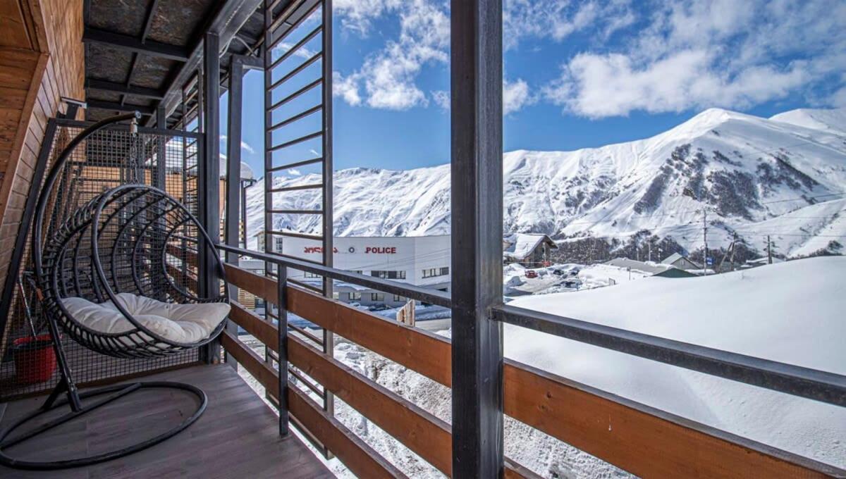 Stylish Studio Apartment With Balcony Gudauri Kültér fotó