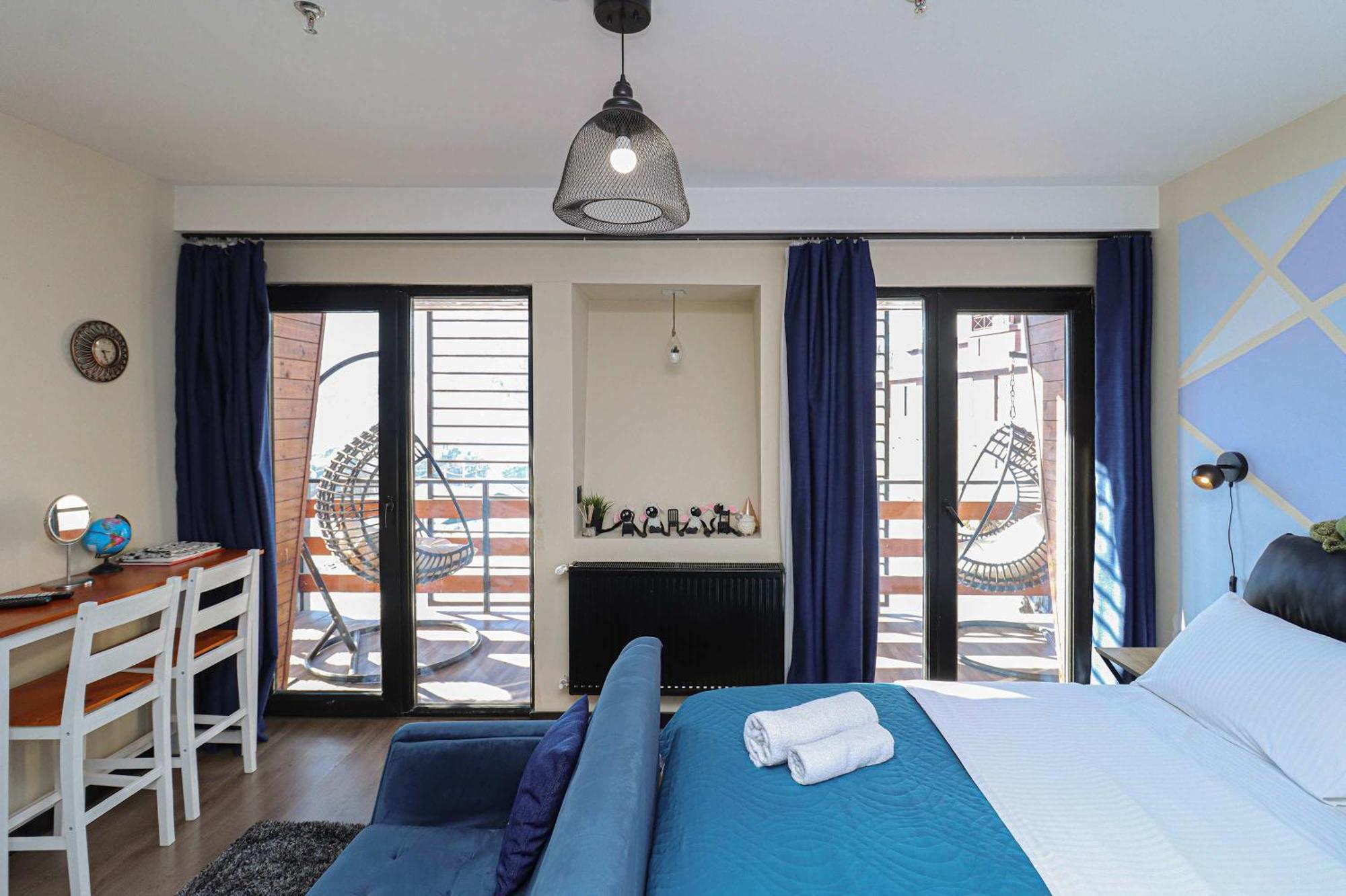 Stylish Studio Apartment With Balcony Gudauri Kültér fotó