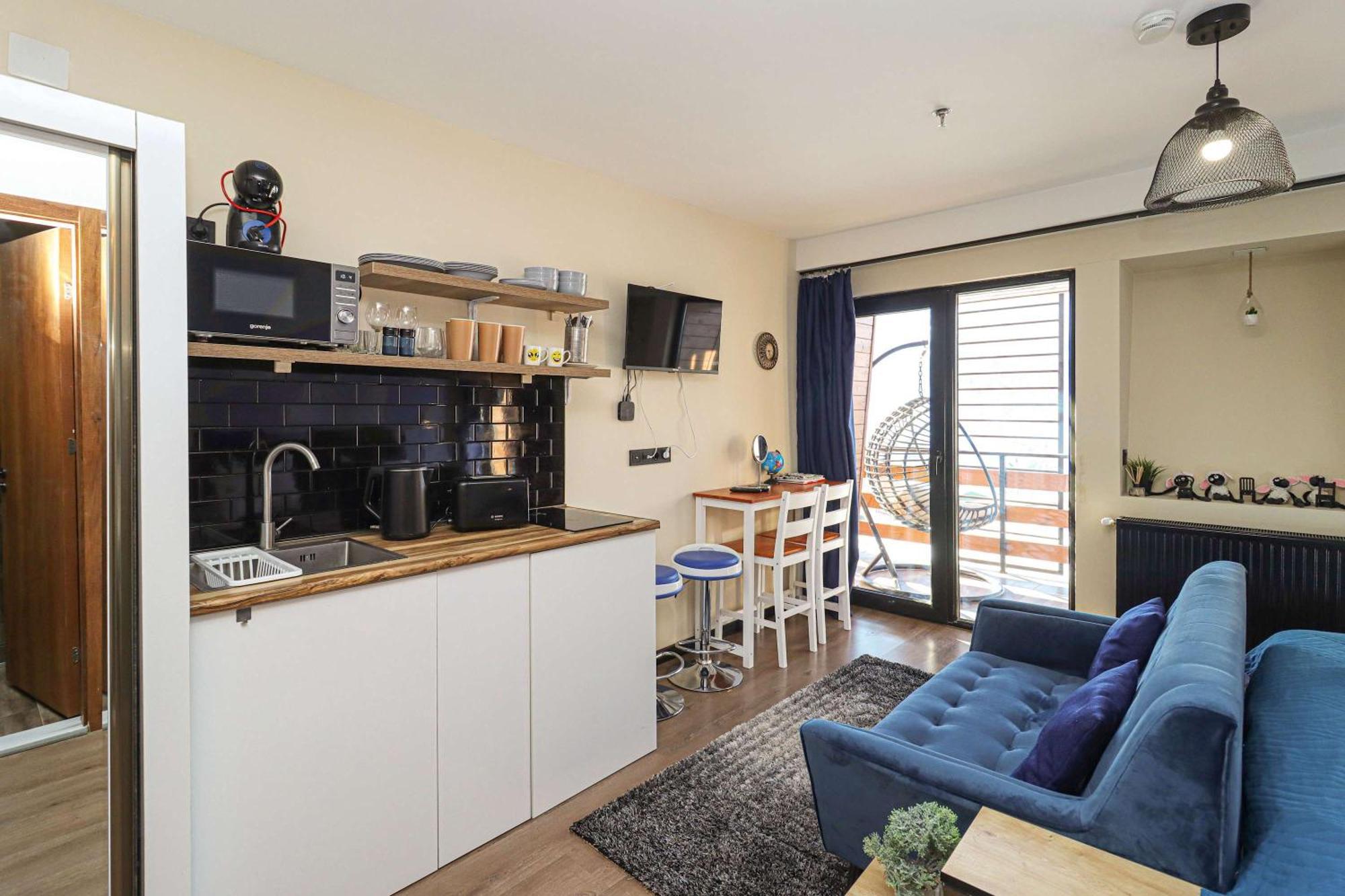 Stylish Studio Apartment With Balcony Gudauri Kültér fotó